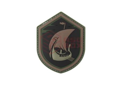 JTG Viking Dragonboat Rubber Patch Green