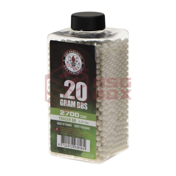 0.20g Tracer BBs 2700rds Green