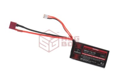 Nimrod Lipo 7.4V 1000mAh 65C Graphene PEQ Type T-Plug Black
