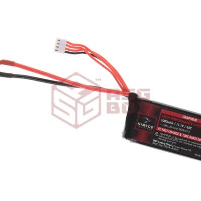 Nimrod Lipo 11.1V 1000mAh 65C Graphene PEQ Type T-Plug