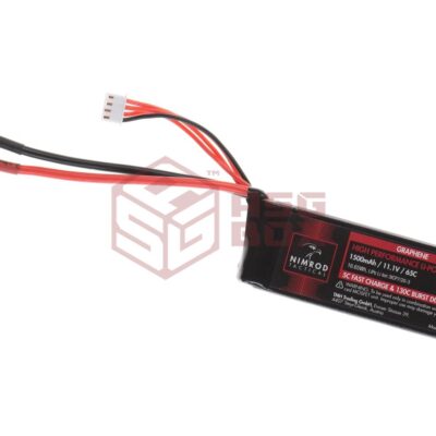 Nimrod Lipo 11.1V 1500mAh 65C Graphene Mini Type T-Plug Black