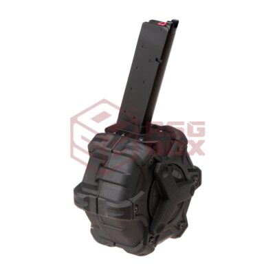 AW Custom Drum Mag NE-Series / 1911 GBB 350rds Black