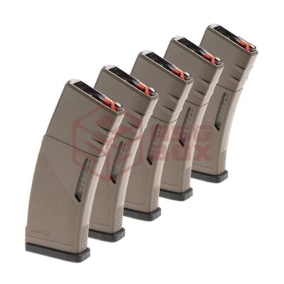 Krytac Magazine M4 Midcap 150rds 5pcs Dark Earth