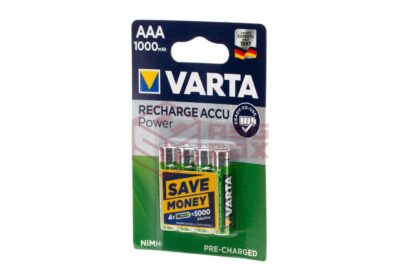 Varta AAA Rechargable 1000mAh 4pcs