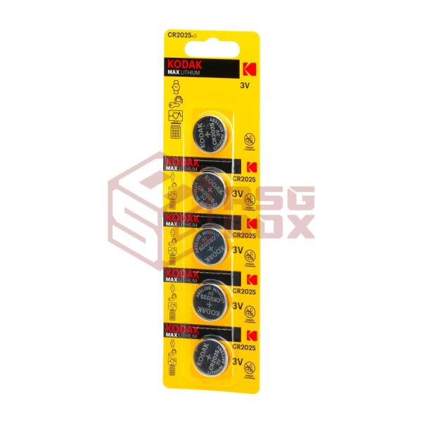 Kodak CR2025 5pcs