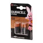 Duracell CR123 2pcs
