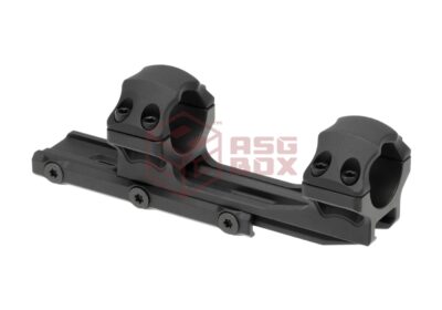 Leapers Accu-Sync 25.4mm Medium Profile 50mm Offset Rings Black