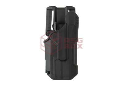 Blackhawk T-Series L2D Duty Holster for Glock 17 / 19 / 22 / 23 / 31 / 32 / 47 TLR-7 / 8 Black