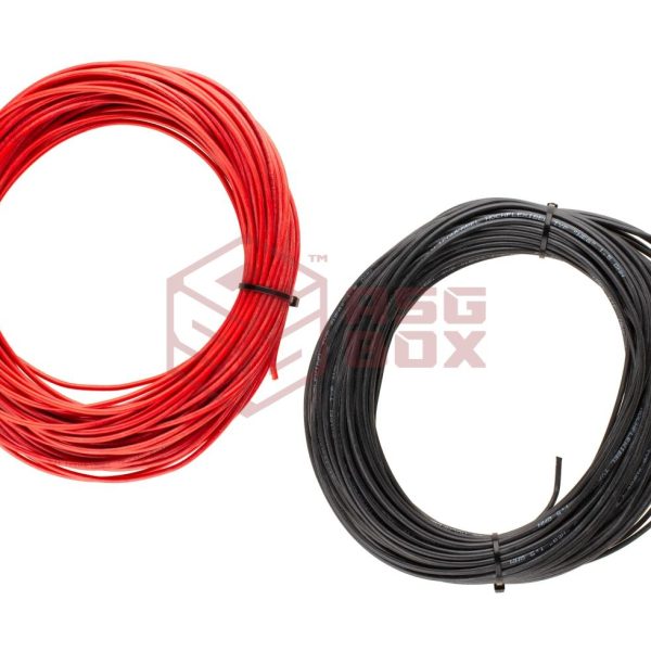 Gate Low Resistance Wire 2x 25m Black + Red