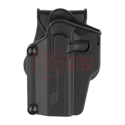 Amomax Universal Paddle Holster Left Hand Black