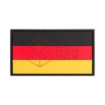 JTG German Flag Blank Rubber Patch Multicolor