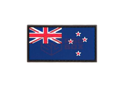 JTG New Zealand Flag Rubber Patch Multicolor