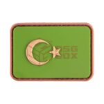 JTG Turkey Flag Rubber Patch Green