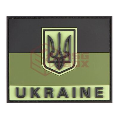 JTG Ukraine Flag Rubber Patch Forest
