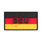 JTG Small German Flag Rubber Patch Multicolor