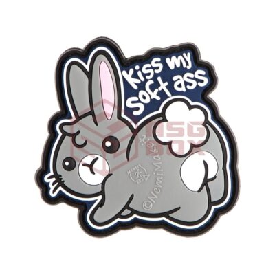 JTG Bunny Rubber Patch Multicolor