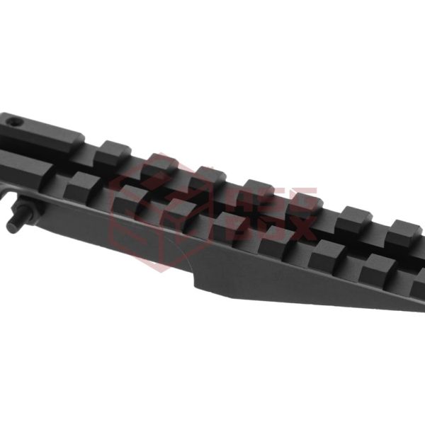 LCT LCK Rear Rail Black
