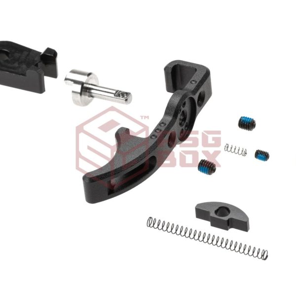 TTI Airsoft Extended Charging Handle with Selector Switch for AAP01 Black