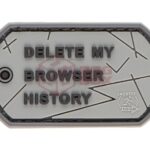 JTG Browser History Patch Grey