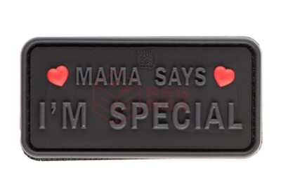 JTG Mama Says I'm Special Patch Black