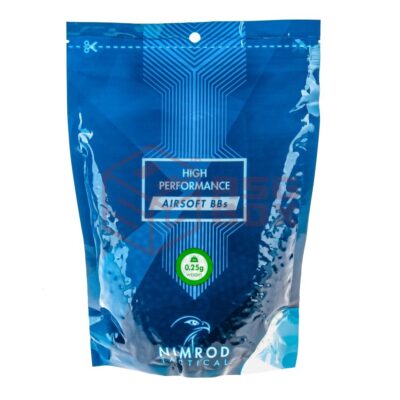 Nimrod 0.25g BB High Performance 4000rds White