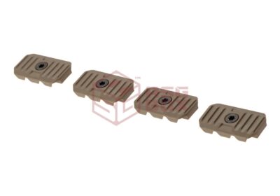Strike Industries Cable Management Rail Covers Short 2pcs Dark Earth