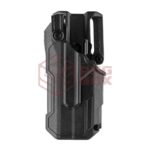 Blackhawk T-Series L3D Duty Holster for Glock 17 / 19 / 22 / 23 / 31 / 32 / 47 TLR-7 / 8 Left Side Black