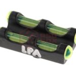 LPA Green Twin Fiber Optics Front Sight 3,0 MA Thread