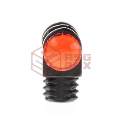 Alternative view of LPA Red Fiber Optics Front Sight for 3,0 MA Thread