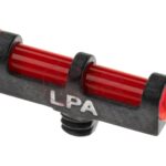 LPA Red Fiber Optics Front Sight for 5X40 Thread