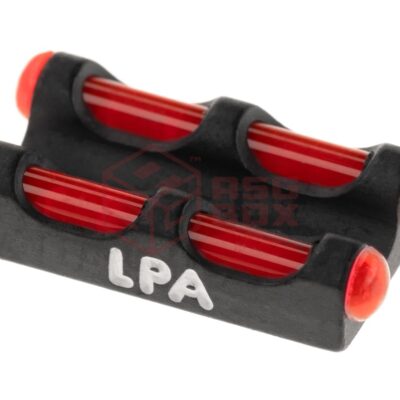 LPA Red Twin Fiber Optics Front Sight 2,6 MA Thread