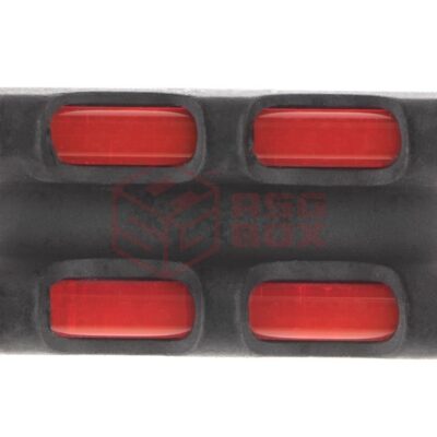 Alternative view of LPA Red Twin Fiber Optics Front Sight 2,6 MA Thread