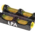 LPA Yellow Twin Fiber Optics Front Sight 2,6 MA Thread