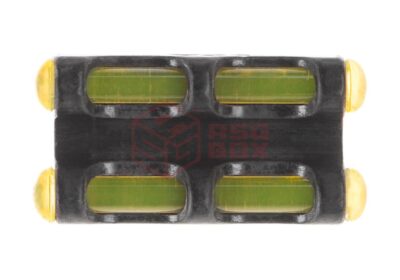 LPA Yellow Twin Fiber Optics Front Sight 2,6 MA Thread - obrazek 2