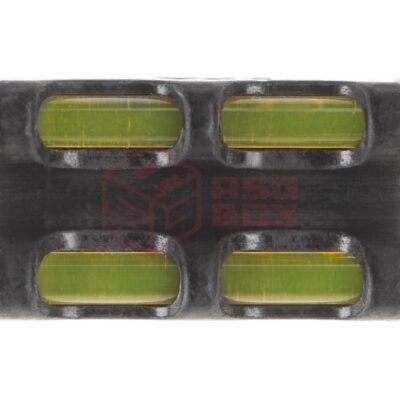 Alternative view of LPA Yellow Twin Fiber Optics Front Sight 2,6 MA Thread