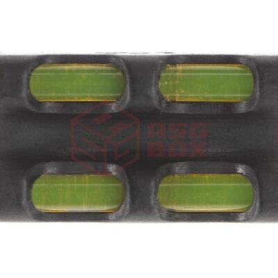 Alternative view of LPA Yellow Twin Fiber Optics Front Sight 3,0 MA Thread
