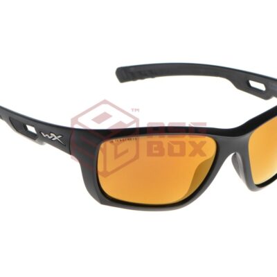 Wiley X WX Aspect Captivate Polarized Bronze Mirror Black