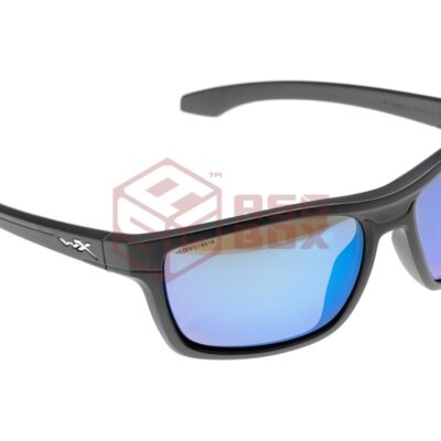 Wiley X WX Kingpin Captivate Polarized Blue Mirror Grey