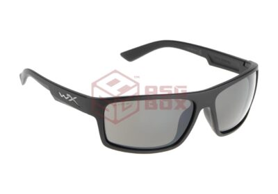 Wiley X WX Peak Silver Flash Black