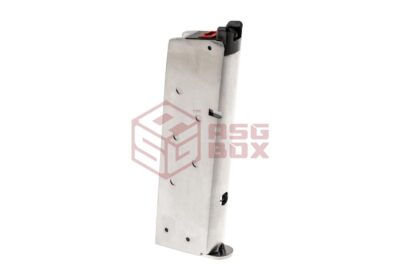 AW Custom Magazin 1911 Single Stack GBB 15rds Silver
