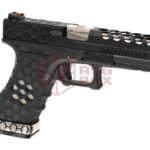 AW Custom VX0201 Hex Cut Full Metal GBB Black