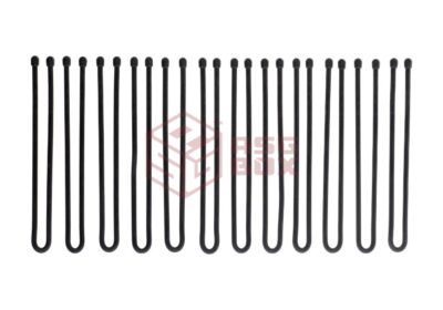 Nite Ize Gear Tie ProPack 12" 12pcs Black