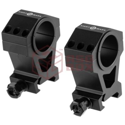 Sightmark Tactical Mounting Rings – Extra-High Height Picatinny Rings 1 inch / 30mm Black