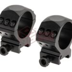 Vector Optics 34mm X-Accu Low Profile Picatinny Rings Black