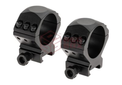 Vector Optics 34mm X-Accu Low Profile Picatinny Rings Black