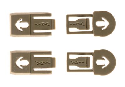 Wiley X RAS - ARC Rail Clip And Bar Tan
