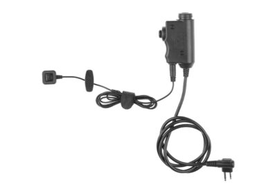 Earmor M52 Tactical PTT Motorola Two Pin Black