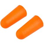 Earmor MaxDefense Ear Plugs NRR33 60 Pairs Box Orange