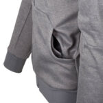 HELIKON URBAN TACTICAL HOODIE (FullZip)(R) - Melange Black/Grey - obrazek 6