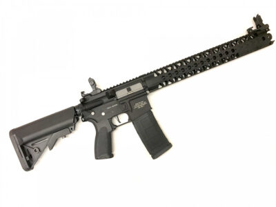 EPeS AR15 Long Rail 16” AEG - MAJOR - Black - obrazek 8